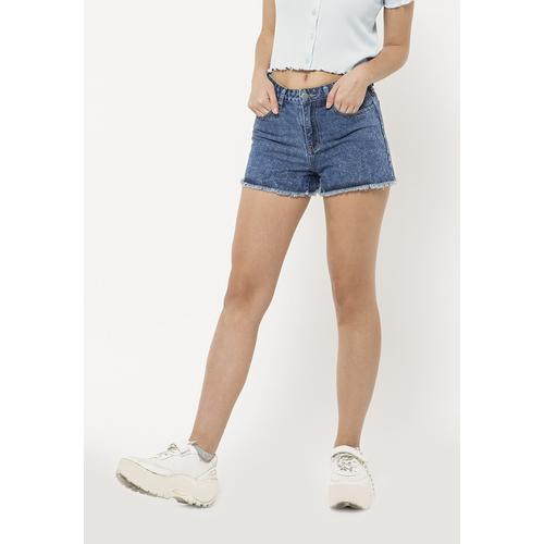 Foto Produk Colorbox Short Denim I:SPDKEY220L038 Med Blue - Med Blue, XS dari Colorbox Indonesia