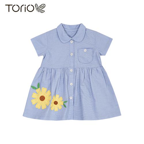 Foto Produk Baju Anak Perempuan Torio Classic Garden Dress - 3-6 bulan dari Torio