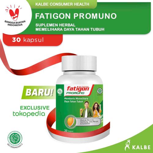 Foto Produk Fatigon Promuno Suplemen - Botol Isi 30 Kapsul dari Kalbe Consumer Health