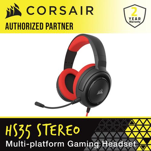 Corsair HS35 Stereo Gaming Headset - Green