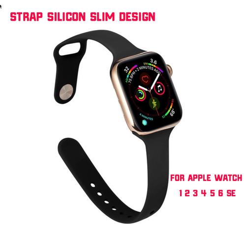 Jual Silicon Strap Slim Design for Apple watch 1 2 3 4 5 6 SE - 38 - Kota  Tangerang Selatan - Dei Online Shop | Tokopedia
