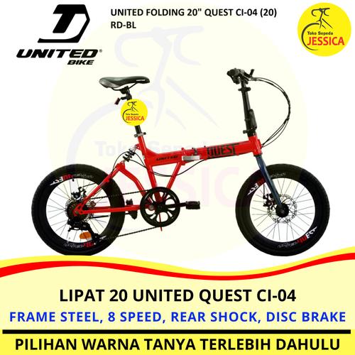 Foto Produk Sepeda Lipat 20 United Quest dari Sepeda Jessica