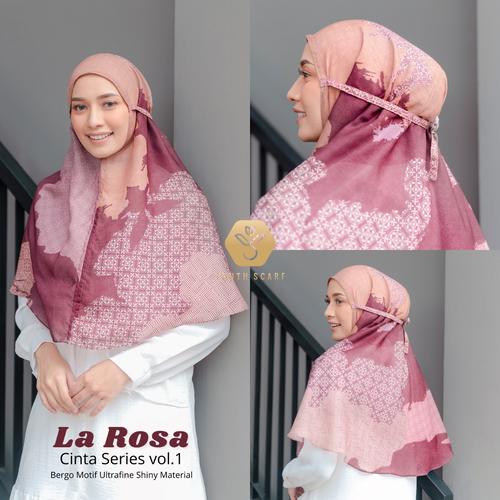 Foto Produk HIJAB BERGO MOTIF - CINTA SERIES YOUTHSCARF (Hijab instant) - BERGO LA ROSE dari Youthscarf Official
