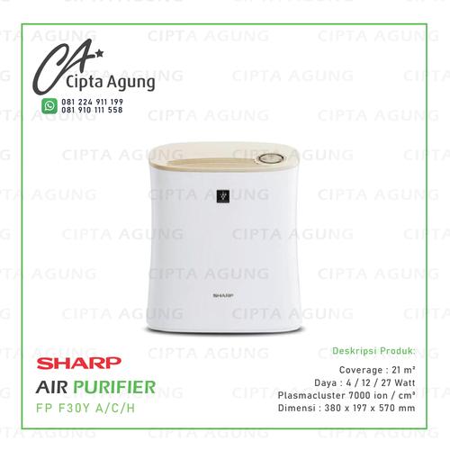 Foto Produk AIR PURIFIER SHARP FP-F30Y-A/C/H FPF30Y A / C / H FP F30Y A / C / H - Orange dari Cipta Agung Electronics