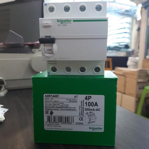 Jual RCCB/ELCB 4P-100A-300MA-220VAC,SCHNEIDER ORIGINAL - Jakarta Pusat ...