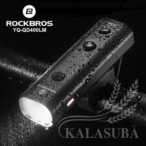 Foto Produk ROCKBROS YQ-QD400LM Bike Light 400 LM - Lampu Sepeda 400 Lumens dari Duta Kalasuba Nusantara