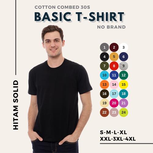 Foto Produk KAOS POLOS PRIA COTTON COMBED 30S REGULER FIT LENGAN PENDEK - S dari PT NET PERSADA INDONESIA