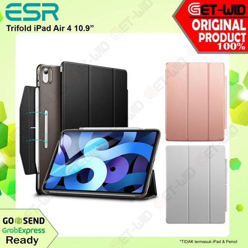 Foto Produk Case iPad air 4 10.9 Inch ESR Anscend Trifold Slim Casing - Hitam dari GET-WID Official