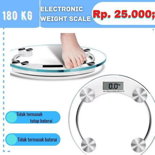 Gambar Timbangan Badan Digital Transparan/ Timbangan Berat Badan - 100124 dari Raja_Grosir jakarta undefined Tokopedia