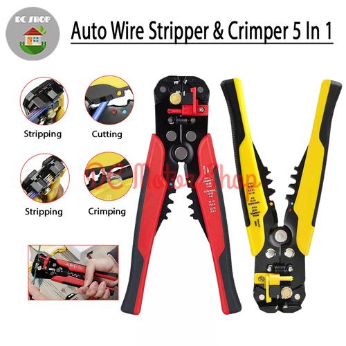 Foto Produk Automatic Wire Stripper Crimper Cuter Pliers Crimping Tool Alat Potong dari DC Motor Shop