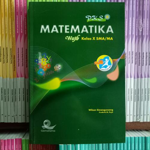 Foto Produk BUKU PKS MATEMATIKA SMA/MA KELAS 10 kelompok wajib K13N dari Pelangi books