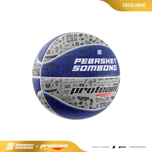 Foto Produk Bola Basket Proteam X Pebasket Sombong - AMAZING 11 YEARS (Blue) - 6 dari PebasketSombong