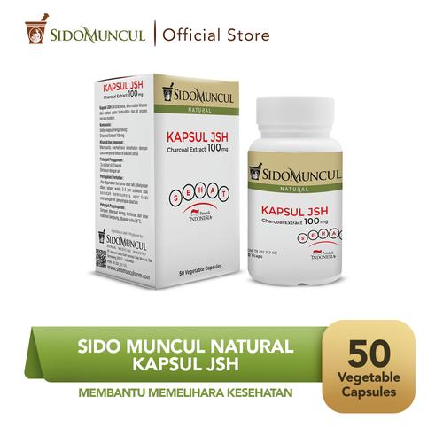 Foto Produk Sido Muncul Kapsul JSH (50'k) - Ekstrak Charcoal Menyerap Toksin dari Sido Muncul Store