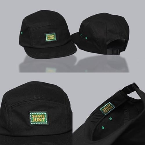 Jual Topi 5 Panel Shake Junt Logo Caps 