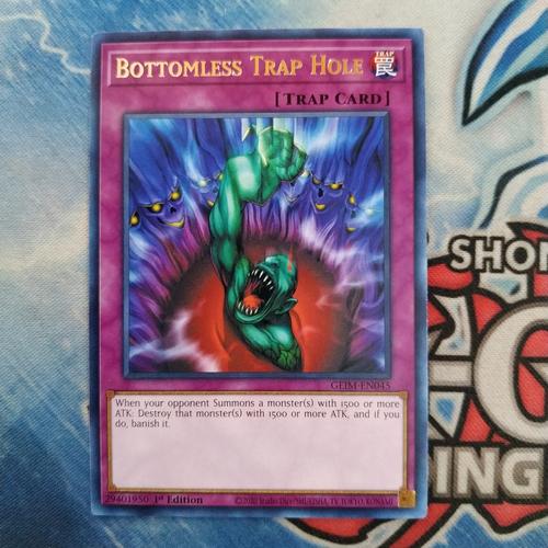 Yu-Gi-Oh! Staples Set - Bottomless Trap Hole, Dark Bribe, Call Of