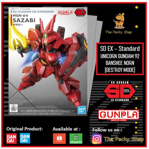 Promo Sd Ex Standard Msn 04 Sazabi Kota Medan The Pocky Shop Tokopedia