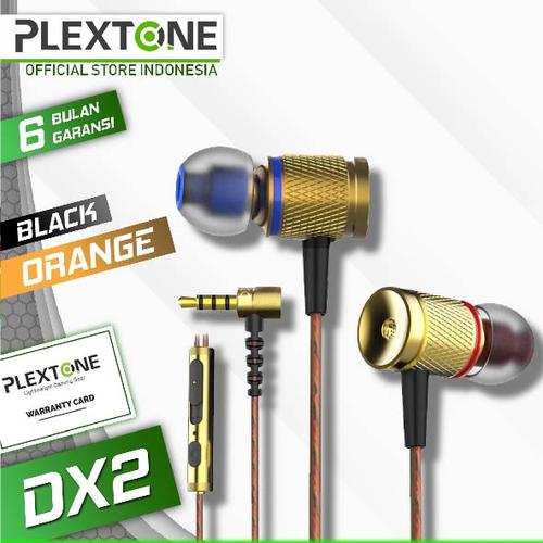 Foto Produk PLEXTONE DX2 HEADSET GAMING PLEXTONE EARPHONE IN EAR BASS HEAD alt G15 - Orange dari Plextone Official