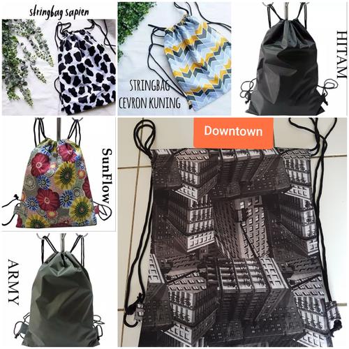 polyester string bag