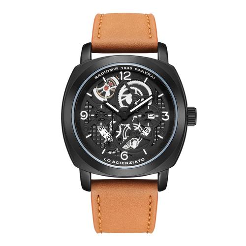 Foto Produk luminor panerai tanggal,jam pria - tali cklat muda dari Dian88shop