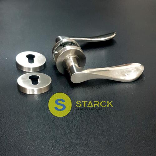 Jual Door handle roses STARCK handel pintu kayu stainless kontemporer