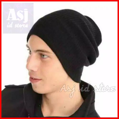 Topi beanie head cowok cewek beani hat 