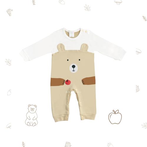 Foto Produk Ohbabydays | Jumper Tangan Panjang | Ready Stock | Bear Jumper - 3-6 Bulan dari Ohbabydays