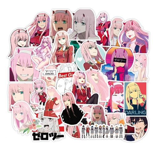 Gambar DF001 – Sticker / Stiker Anime Manga Jepang Darling in the Franxx dari Dera no Shoppu Kota Malang Tokopedia