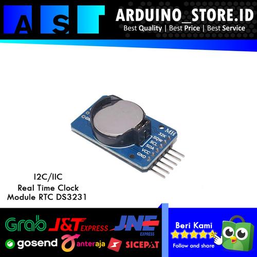 Jual RTC DS3231 Real Time Clock I2C ARDUINO UNO MEGA + Battery Module ...