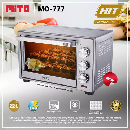 Foto Produk OVEN MITO MO-777 - Oven MITO low watt MO 777 / MO777 / MO-777 dari botolbotak