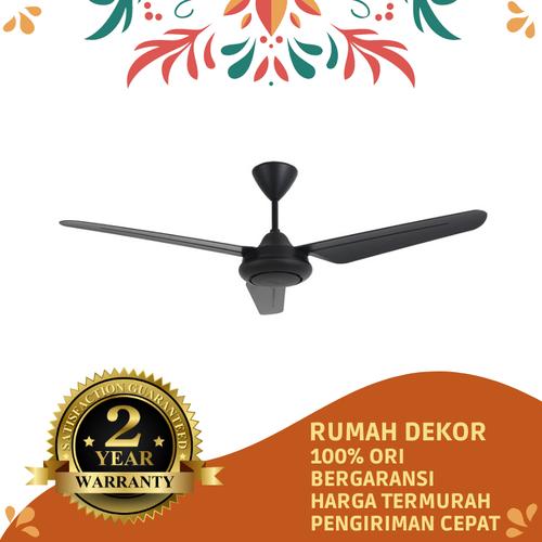 Foto Produk KIPAS ANGIN GANTUNG PLAFON MT EDMA 54IN BEST B3, KIPAS PLAFON GANTUNG - Black dari Rumah Dekor