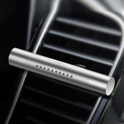 Foto Produk Parfum Pewangi Mobil Stick Car Air Vent Premium Quality with 5 Refil - Silver dari Gentleman Car