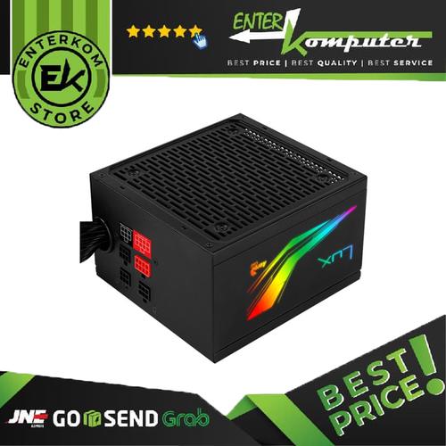 Foto Produk Power Supply Aerocool LUX RGB 650W Modular 80 Plus Bronze / PSU 650W dari Enter Komputer Official