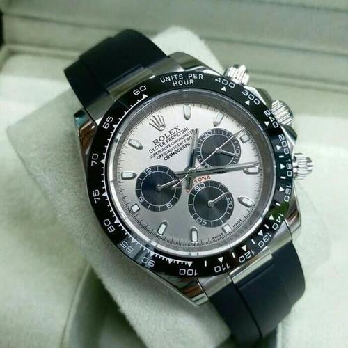 Pria Rolex Daytona Rubber Strap 