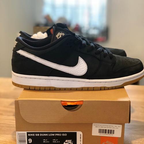 sb dunk low pro iso