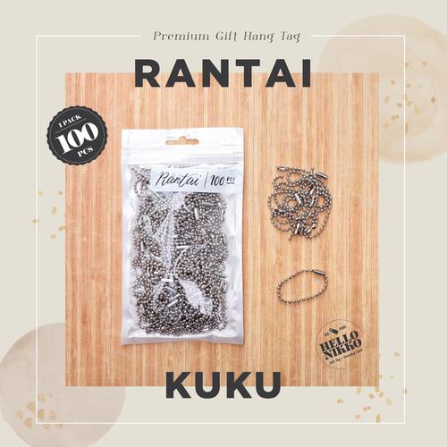 Foto Produk Gantungan Rantai Kuku Biji Lada Merica pelor nickel silver gift kunci dari hellonikko
