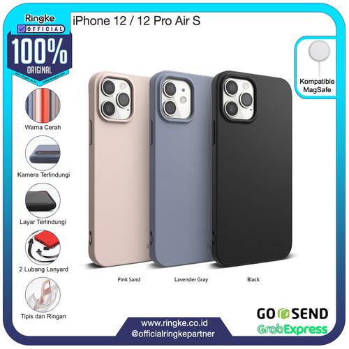 Gambar Ringke iPhone 12 / 12 Pro Air S Softcase Armor Anti Crack Military - Black dari Official Ringke Partner Jakarta Utara Tokopedia