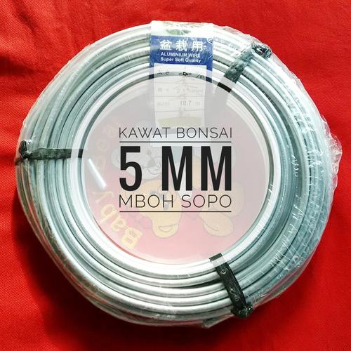 Foto Produk Kawat Bonsai 1 Rol - Ukuran 5 mm dari Mboh Sopo