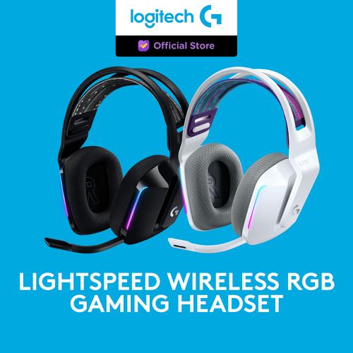 Foto Produk Logitech G733 LIGHTSPEED Wireless RGB 7.1 Surround Gaming Headset - Putih dari Logitech G Official