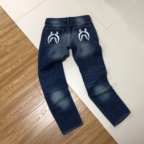 Jual Celana Panjang Jeans BAPE Shark 