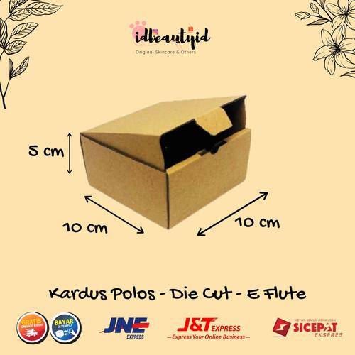 Foto Produk Kardus Packing UK 10x10x5 cm — Cut dan easy usage-- dari idbeautyid