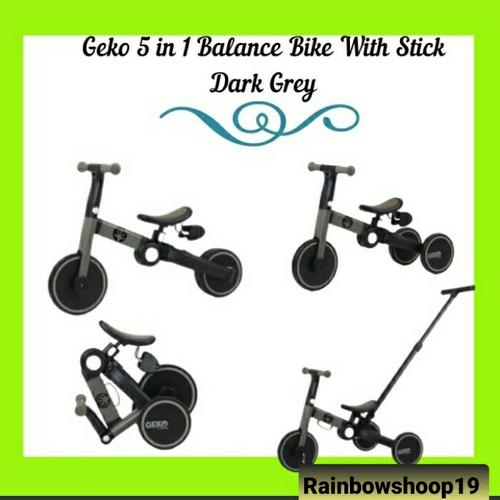 Jual GEKO 5 in 1 balance bike with 