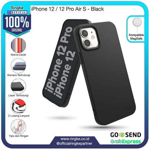 Foto Produk Ringke iPhone 12 / 12 Pro Air S Softcase Armor Anti Crack Military - Black dari Official Ringke Partner