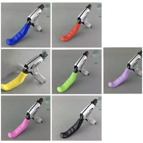 Foto Produk Silikon Pelindung Cover Handle Rem Sepeda 2 PCS ada 5 Warna - Hitam dari Kenal-Bike