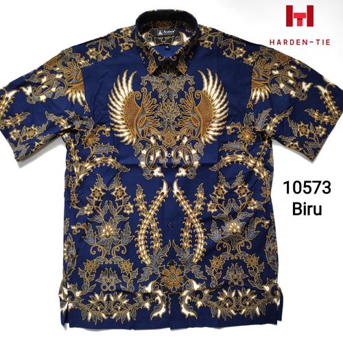 Foto Produk KEMEJA BATIK PENDEK ALISAN REGULER 10573 - Biru, L dari harden
