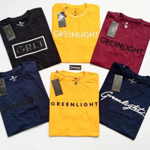 Foto Produk Baju kaos distro pria cowok pendek oblong 3second greenlight terbaru dari KH_SHOP15