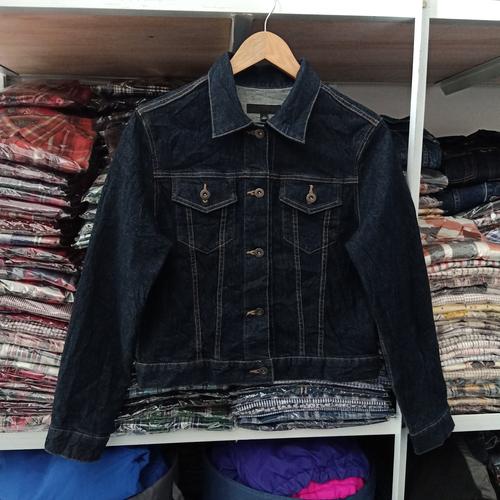 Jual Uniqlo Trucker Denim Jaket Size 