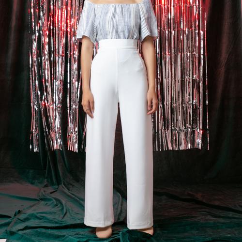 Foto Produk White Finn Long Pants dari Avgal Collection