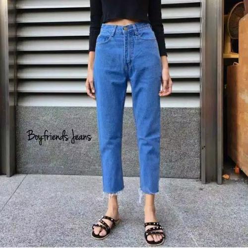 Jual CELANA JEANS WANITA BOYFRIEND 