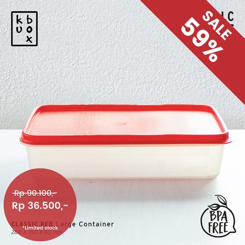 Promo KUBOX Lunch Box Tempat Kotak Makan Plastik Bekal - Large ...