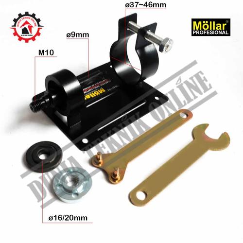 Jual MOLLAR N41142 Dudukan Bor Adaptor Stand Holder Ke Gerinda Meja - Kab.  Bantul - duniateknikonline | Tokopedia